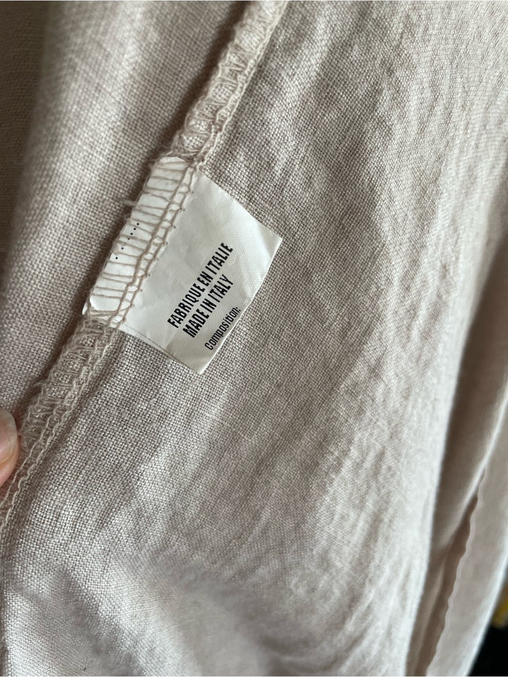 🌟 HOST PICK 💯 Linen European Summer Made Italy Oversized Tiered Midi Dress Small - Picture 8 of 10